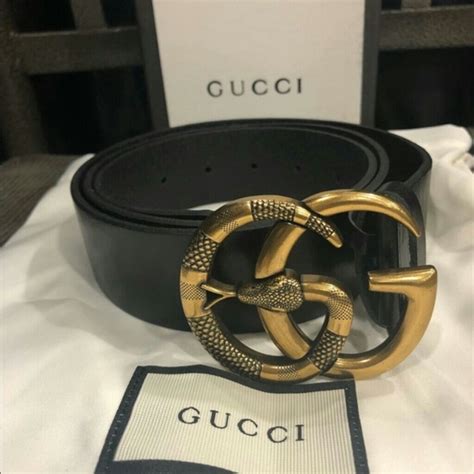 snake buckle belt gucci|real gucci belt gold buckle.